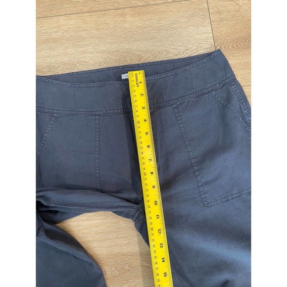 Carbon 2 Cobalt Women’s Size 10 Leeway Cotton-Linen Blend Pant Resort Relaxed - Picture 7 of 8